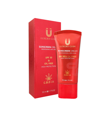 کرم ضد آفتاب spf50 لاکچری کوین
