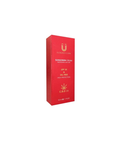 کرم ضد آفتاب spf50 لاکچری کوین