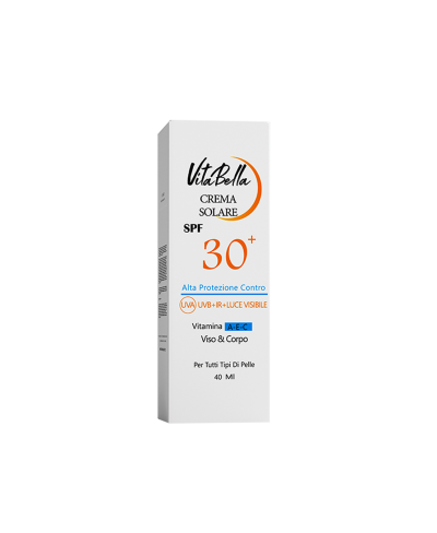 کرم ضد آفتاب spf۳۰ بی رنگ حجم ۴۰ میل ویتابلا